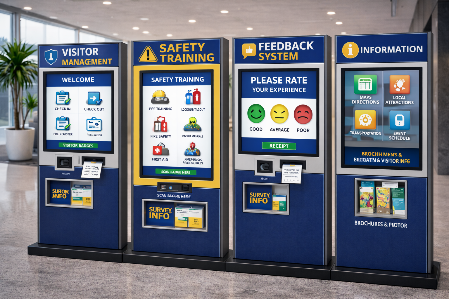 Interactive Touch Screen Kiosk