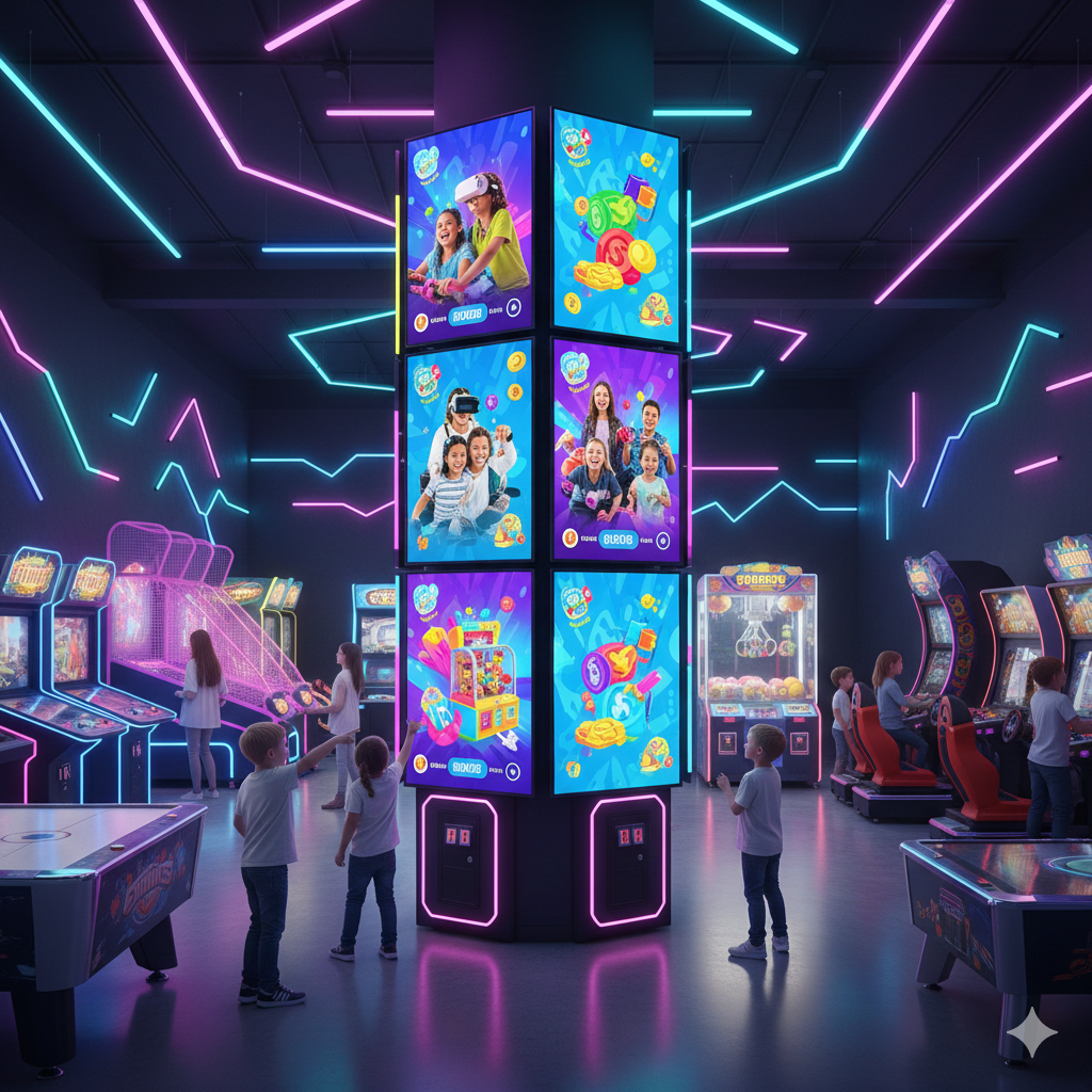 Digital Signage Game Zone